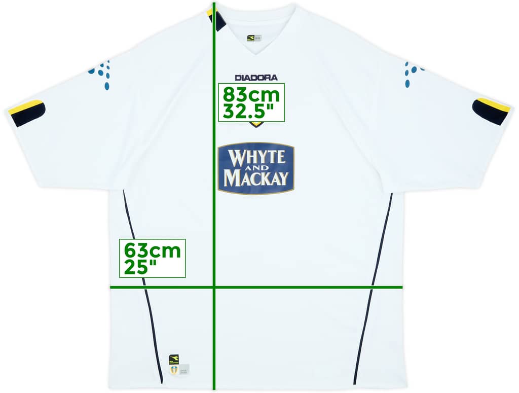 2004-05 Leeds United Home Shirt - 8/10 - (XXL)
