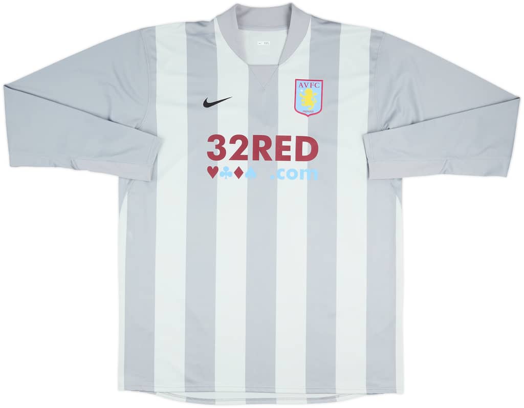 2007-08 Aston Villa Player Issue GK Shirt - 8/10 - (XXL)