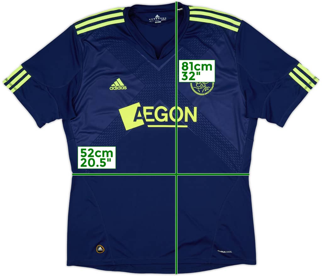 2010-11 Ajax Away Shirt - 10/10 - (XL)