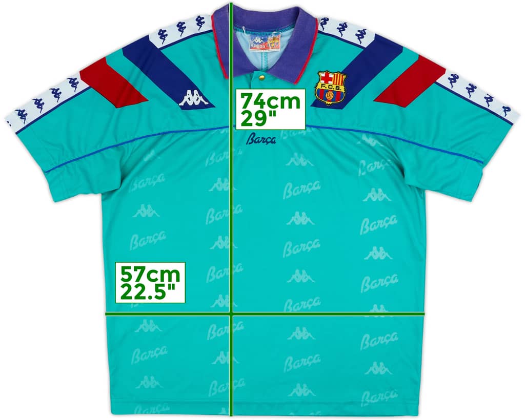 1992-95 Barcelona Away Shirt - 7/10 - (L)