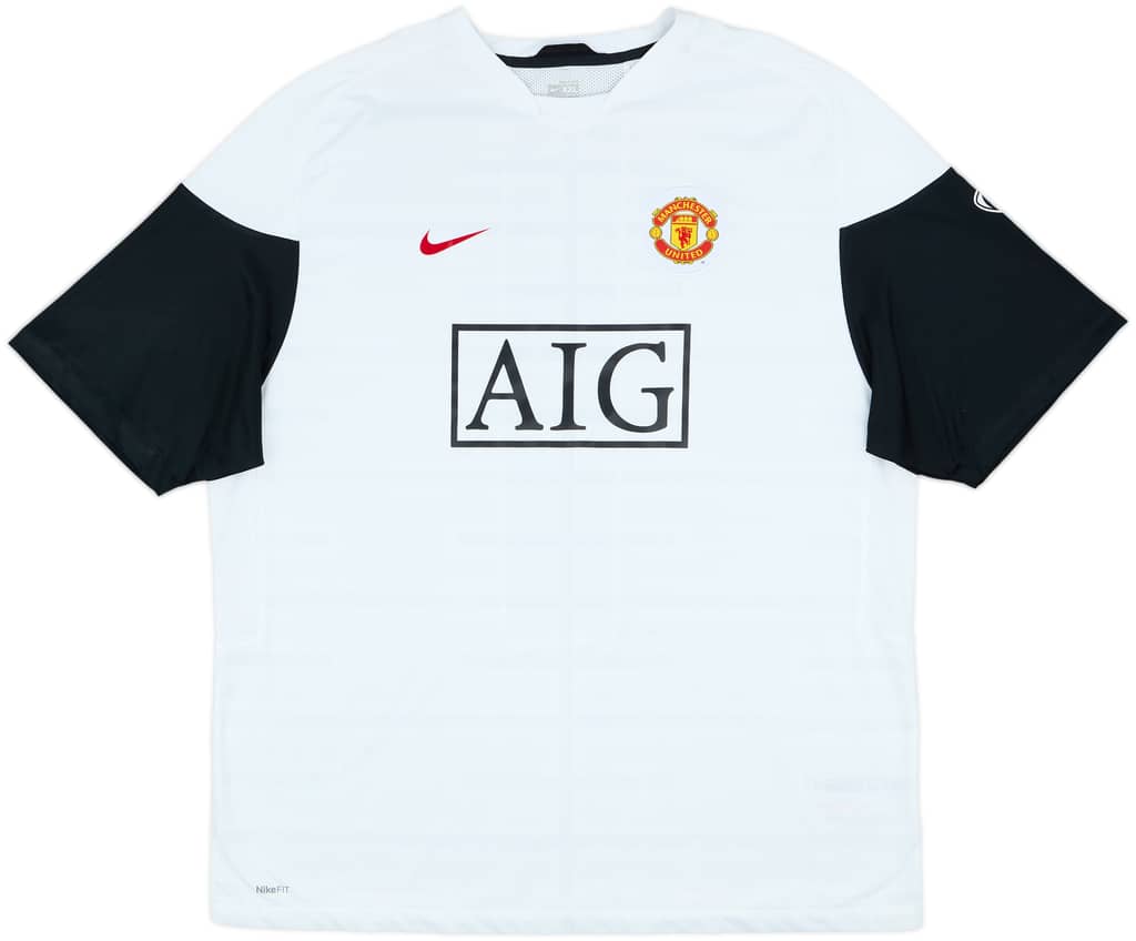 2009-10 Manchester United Nike Training Shirt - 8/10 - (XXL)