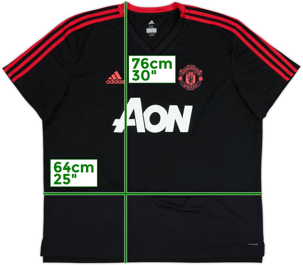 2018-19 Manchester United adidas Training Shirt - 8/10 - (XXL)