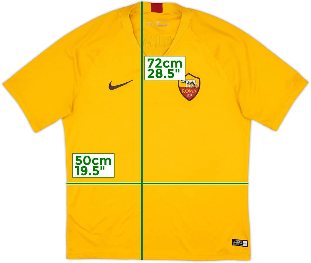 2020-21 Roma Nike Training Shirt - 7/10 - (L)