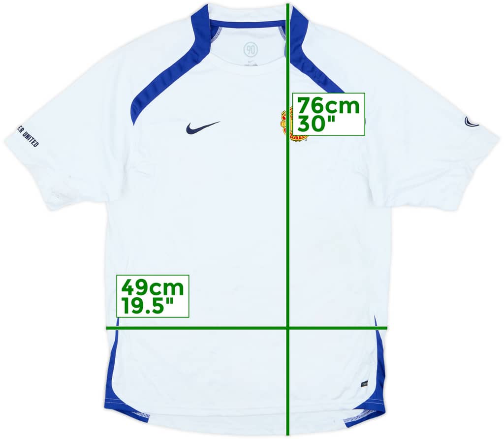 2006-07 Manchester United Nike Training Shirt - 6/10 - (M)