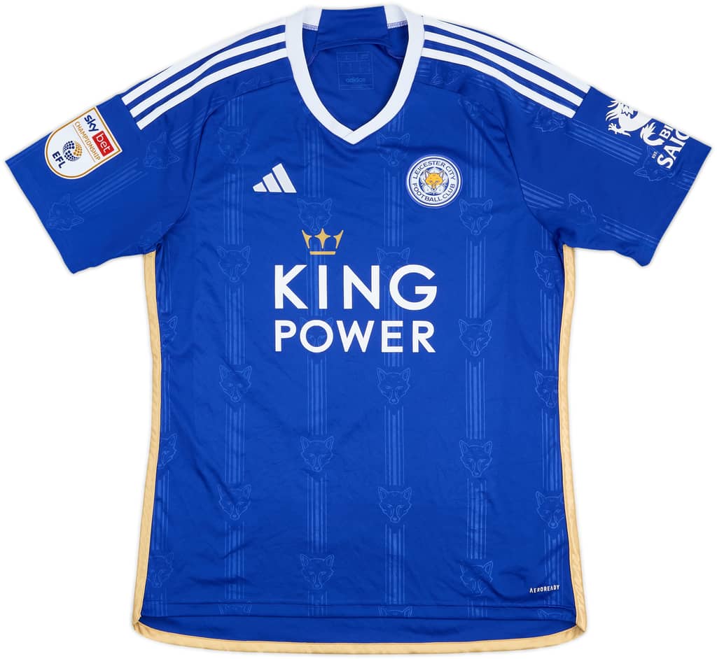 Camiseta de local del Leicester 2023-24 - 9/10 - (L)