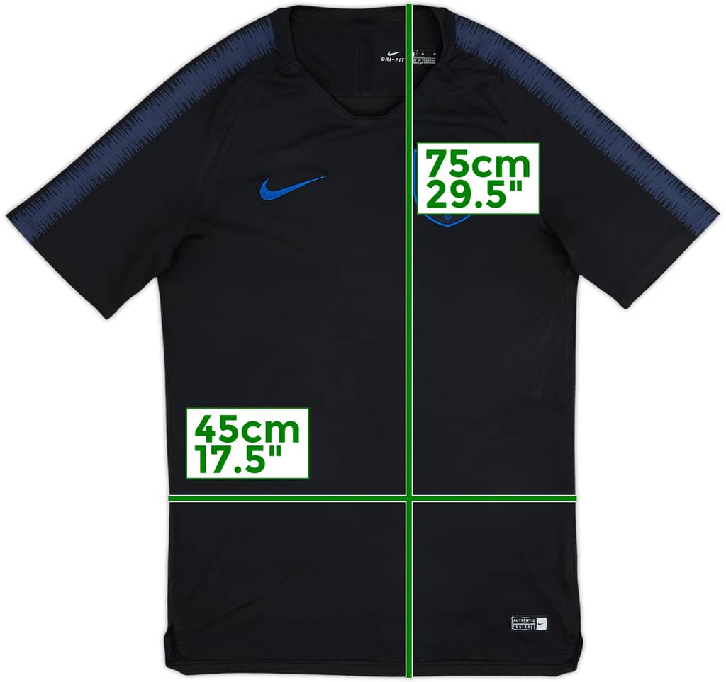 2018-19 England Nike Training Shirt - 8/10 - (M)