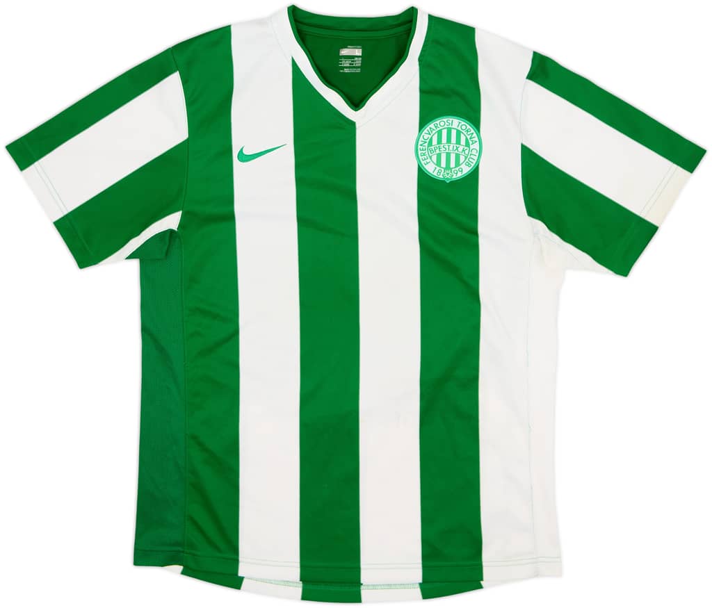 2007-08 Ferencvaros Home Shirt - 7/10 - (L)