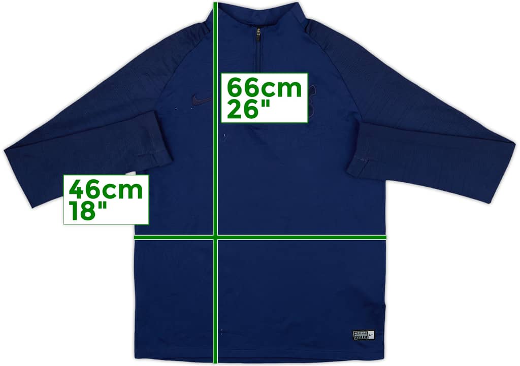 2020-21 Tottenham Nike 1/4 Zip Training Top - 6/10 - (XL.Boys)