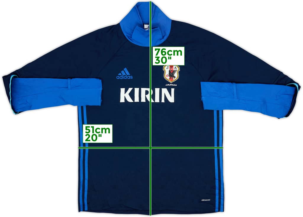 2016-17 Japan Player Issue adidas Drill Top - 8/10 - (L)