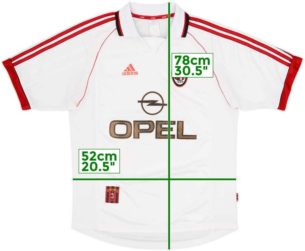 1998-99 AC Milan Away Shirt - 5/10 - (M)