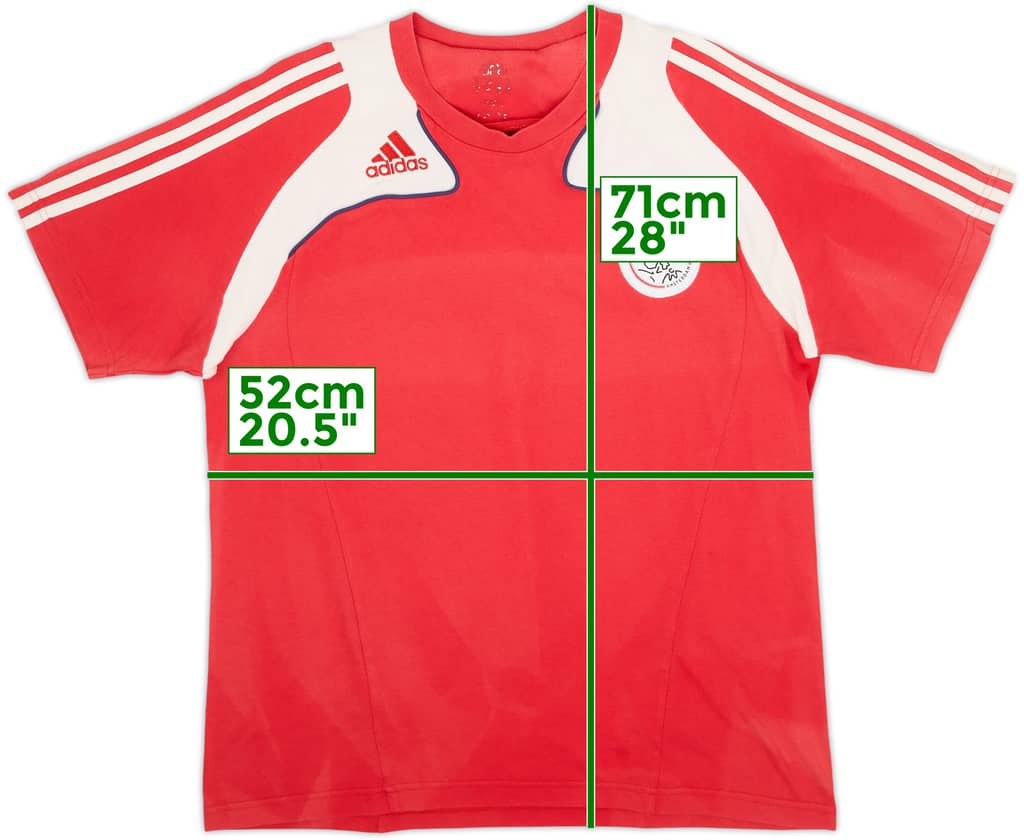 2008-08 Ajax adidas Cotton Tee - 6/10 - (L)