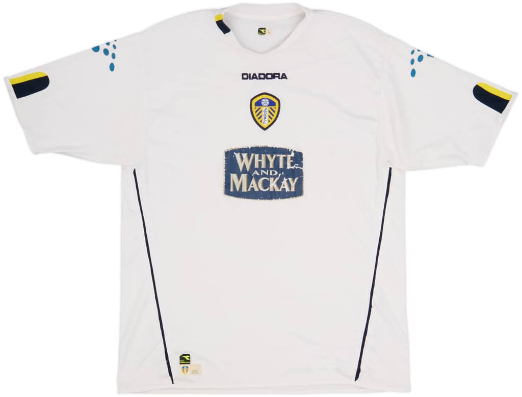 2004-05 Leeds United Home Shirt - 4/10 - (L)