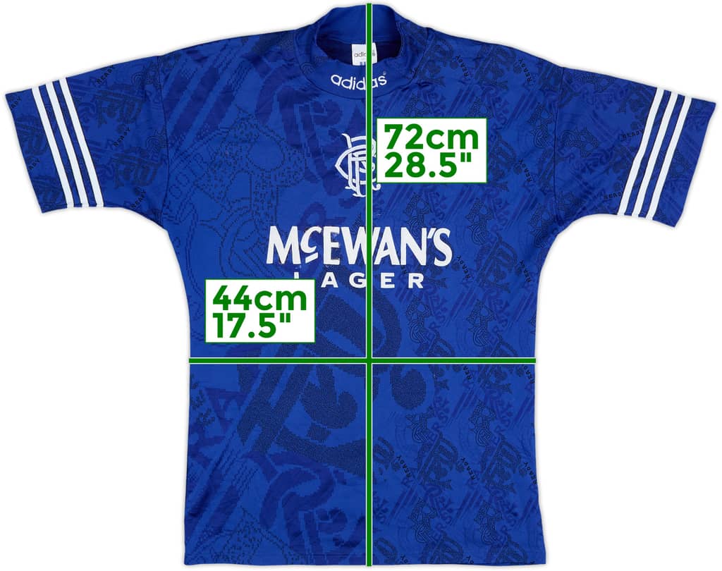 1994-96 Rangers Home Shirt - 5/10 - (XS)
