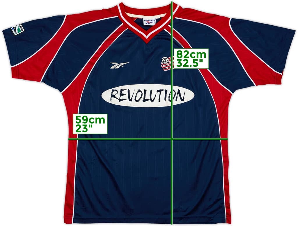 1997-98 New England Revolution Home Shirt - 7/10 - (L)