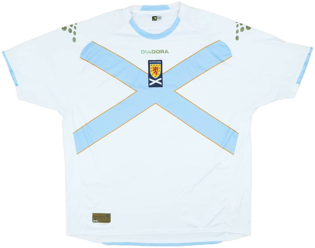 2007-08 Scotland Away Shirt - 6/10 - (XXL)
