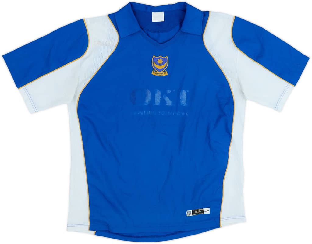2006-07 Portsmouth Home Shirt - 4/10 - (L)