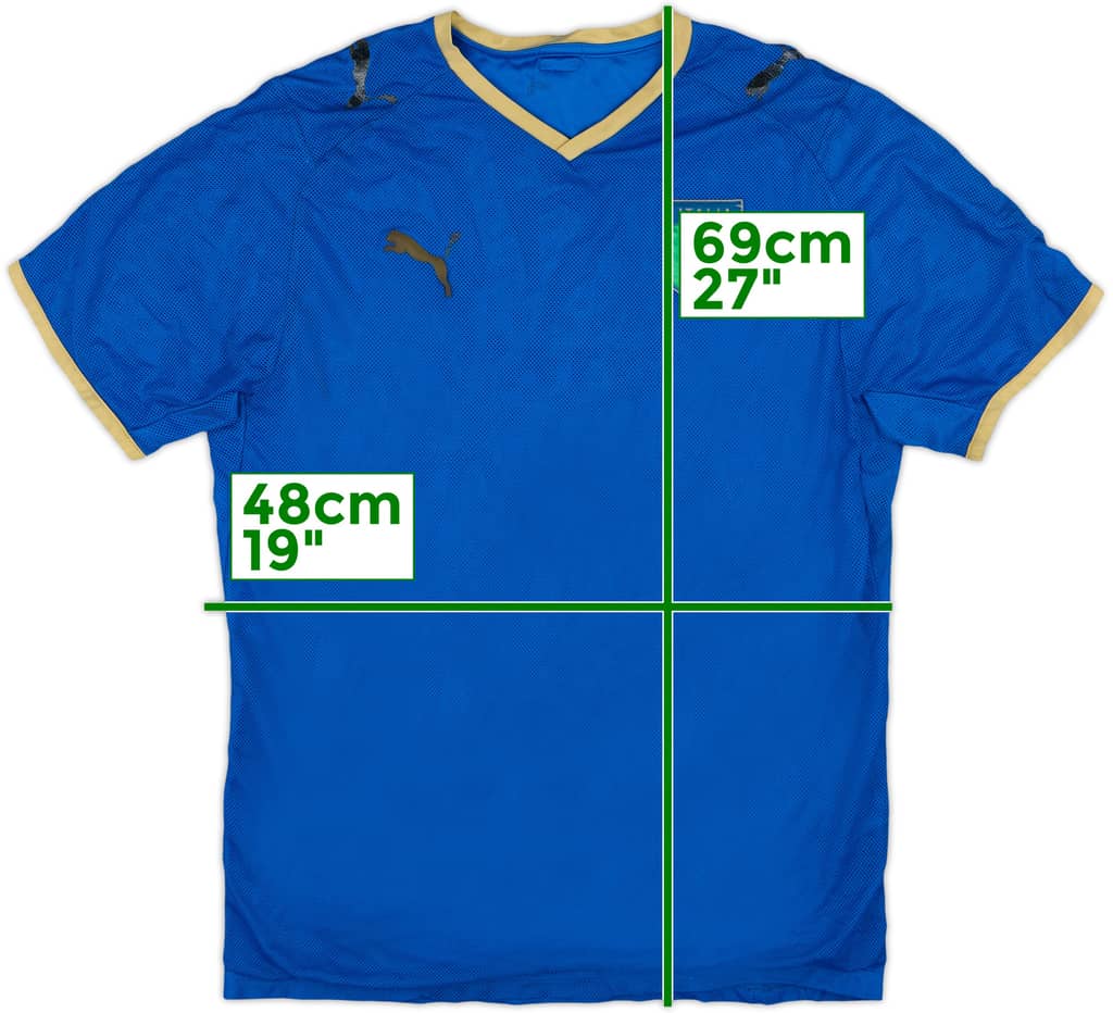 2007-08 Italy Home Shirt - 4/10 - (S)