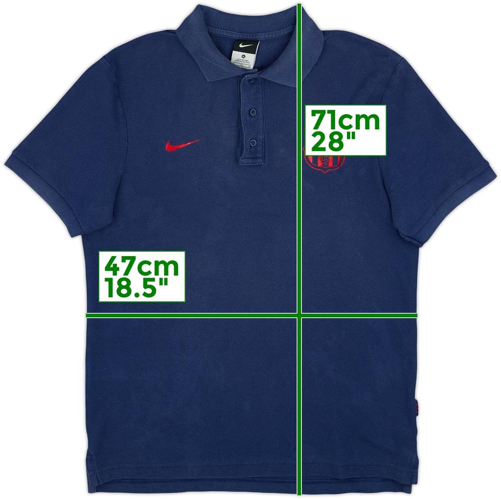 2013-14 Barcelona Nike Polo Shirt - 5/10 - (XL)