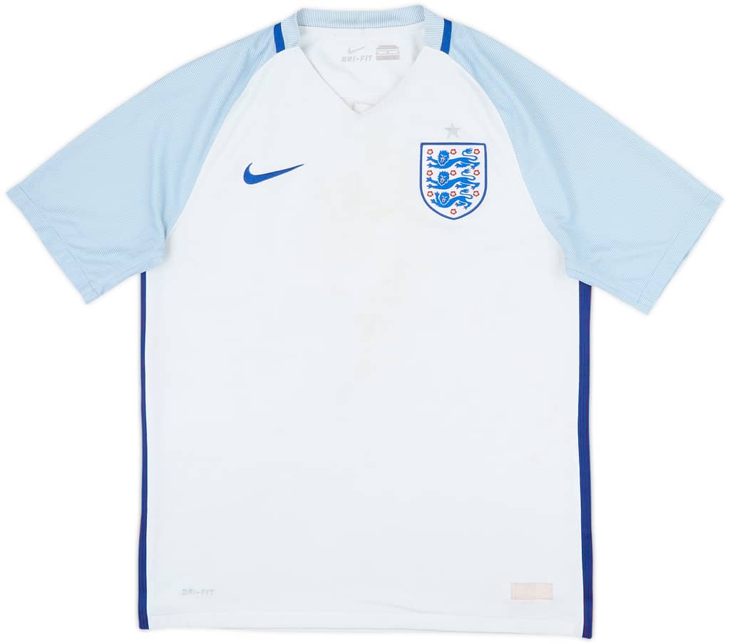 2016-17 England Home Shirt - 4/10 - (M)