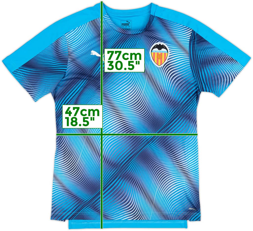 2019-20 Valencia Puma Training Shirt - 9/10 - (L)