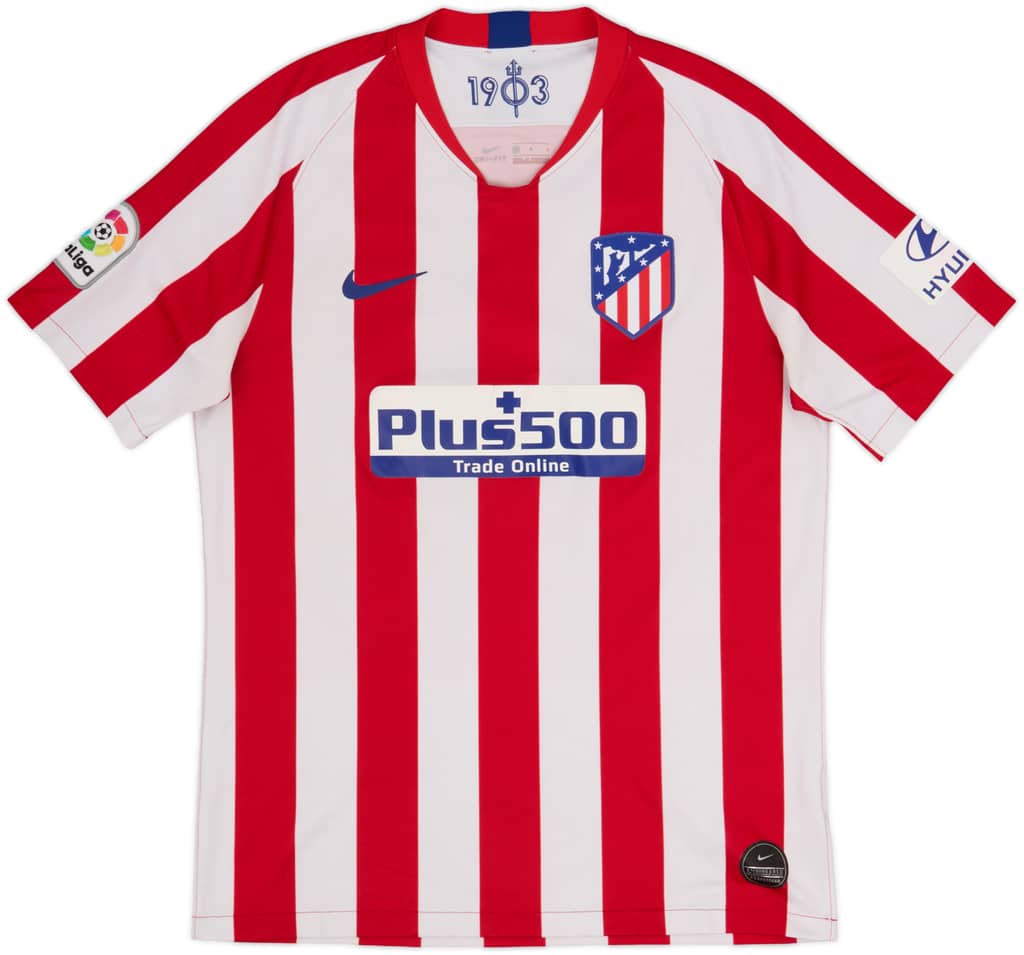 2019-20 Atletico Madrid Home Shirt - 6/10 - (M)