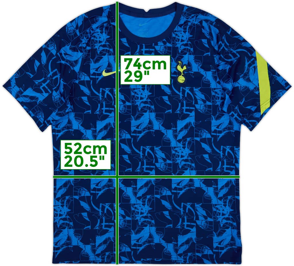 2021-22 Tottenham Nike Training Shirt - 9/10 - (L)