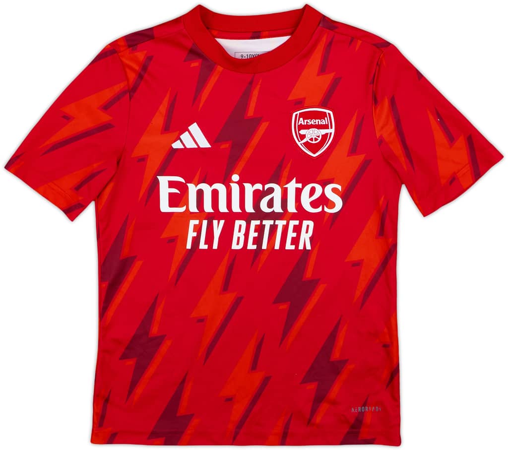2023-24 Arsenal adidas Training Shirt - 9/10 - (S.Boys)
