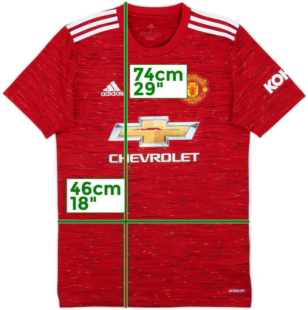 2020-21 Manchester United Home Shirt - 5/10 - (S)