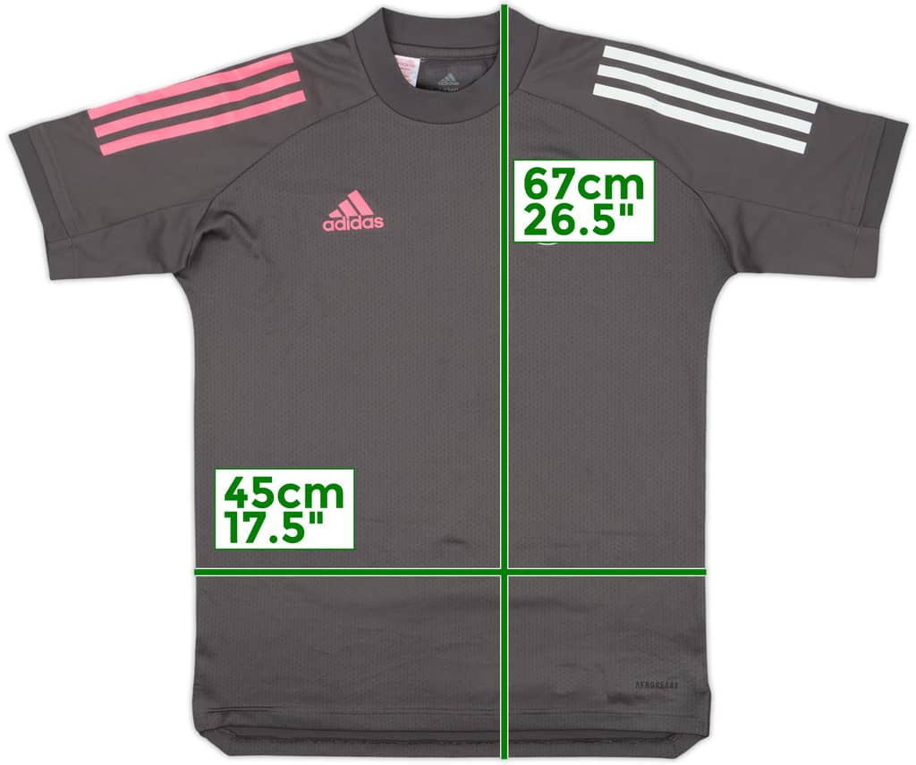 2020-21 Real Madrid adidas Training Shirt - 8/10 - (L.Boys)