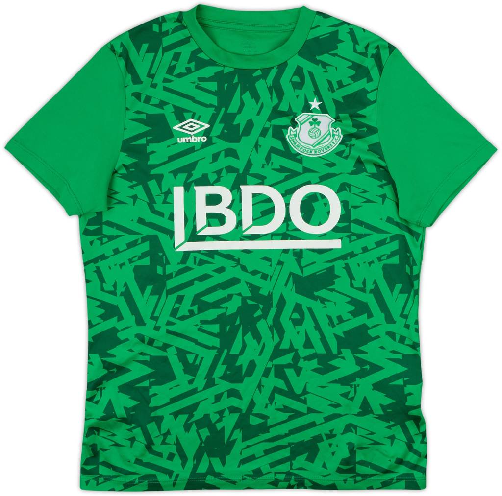 2021-22 Shamrock Rovers Umbro Training Shirt - 7/10 - (L.Boys)