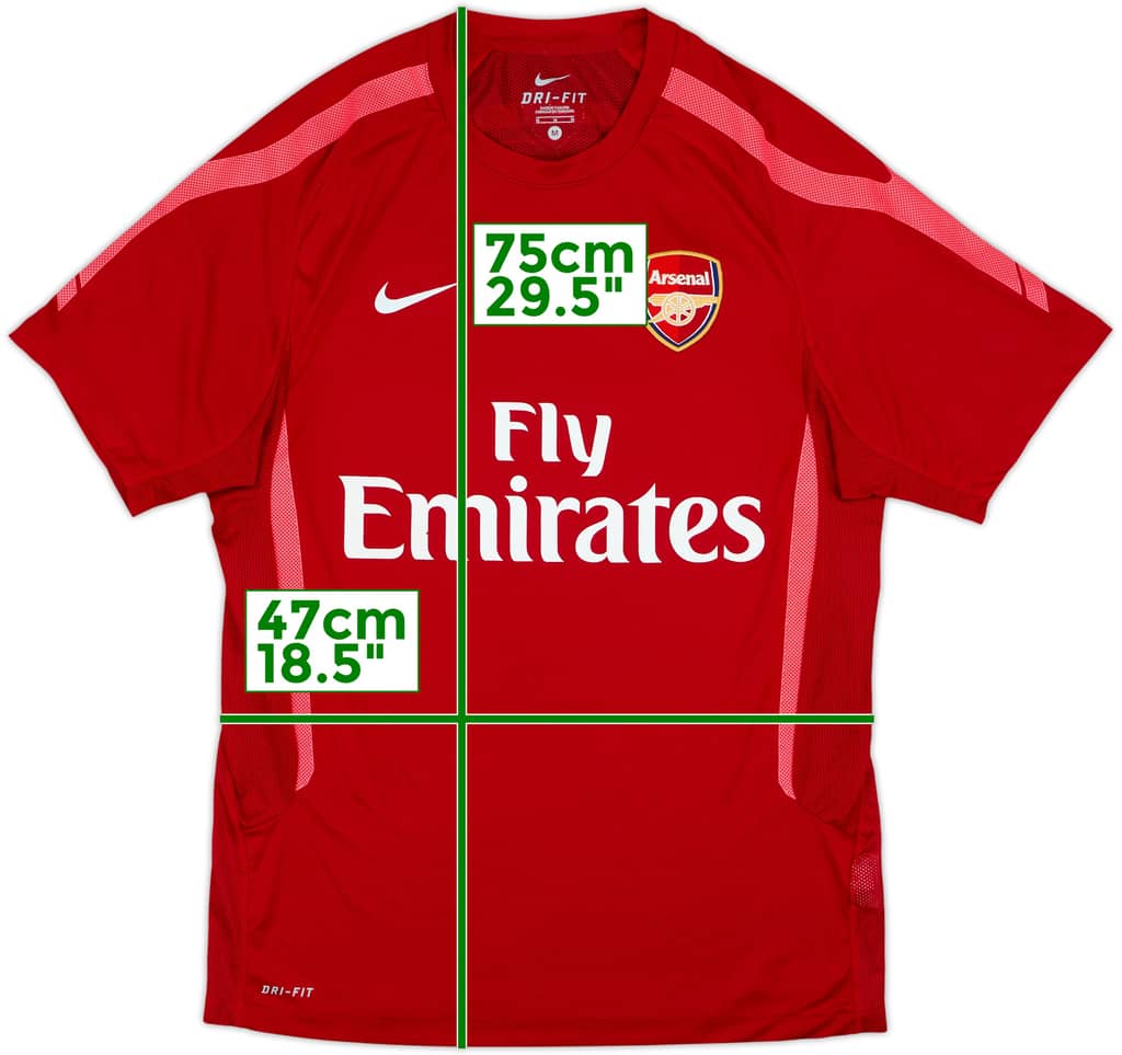 2010-11 Arsenal Nike Training Shirt - 5/10 - (M)