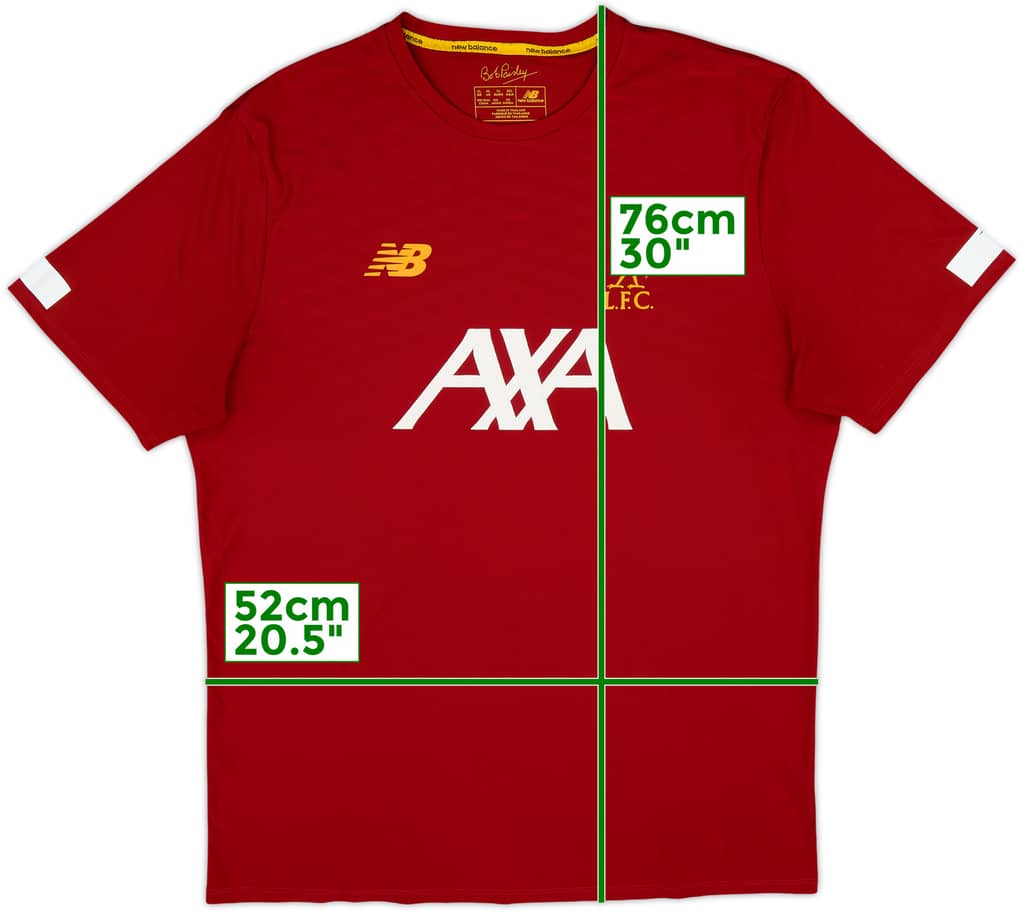 2019-20 Liverpool New Balance Training Shirt - 6/10 - (XL)