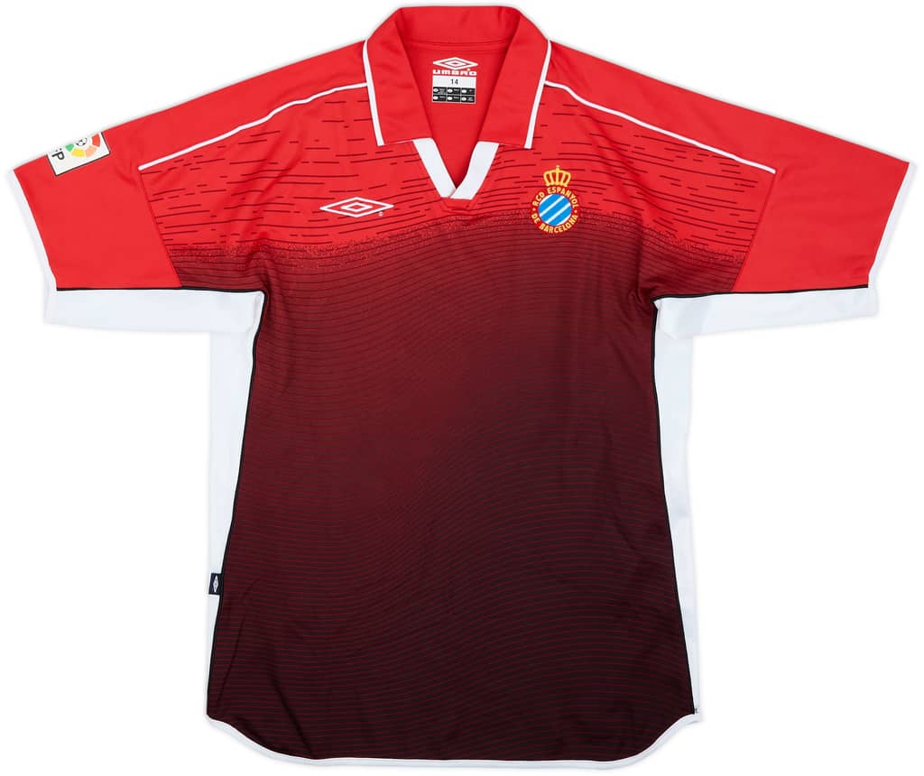 2002-04 Espanyol Away Shirt - 8/10 - (L.Boys)
