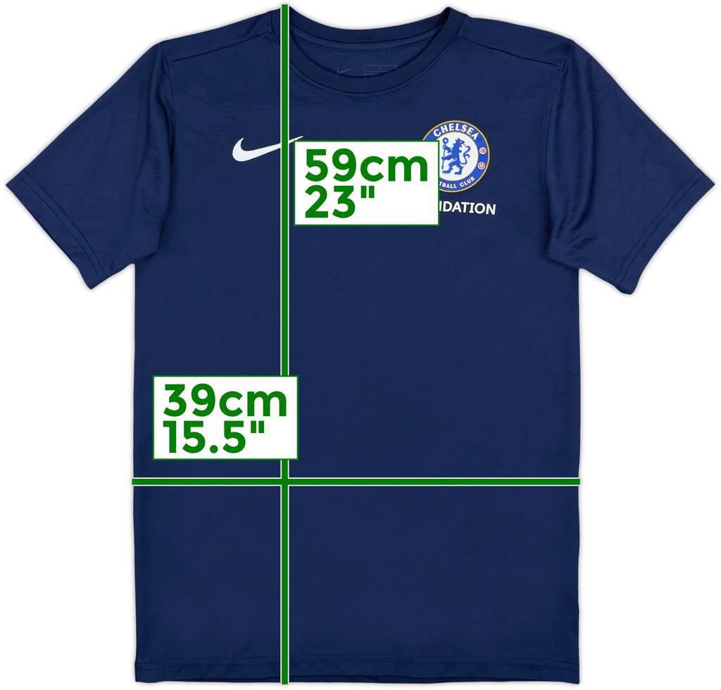 2020-21 Chelsea Foundation Nike Training Shirt - 9/10 - (L.Boys)