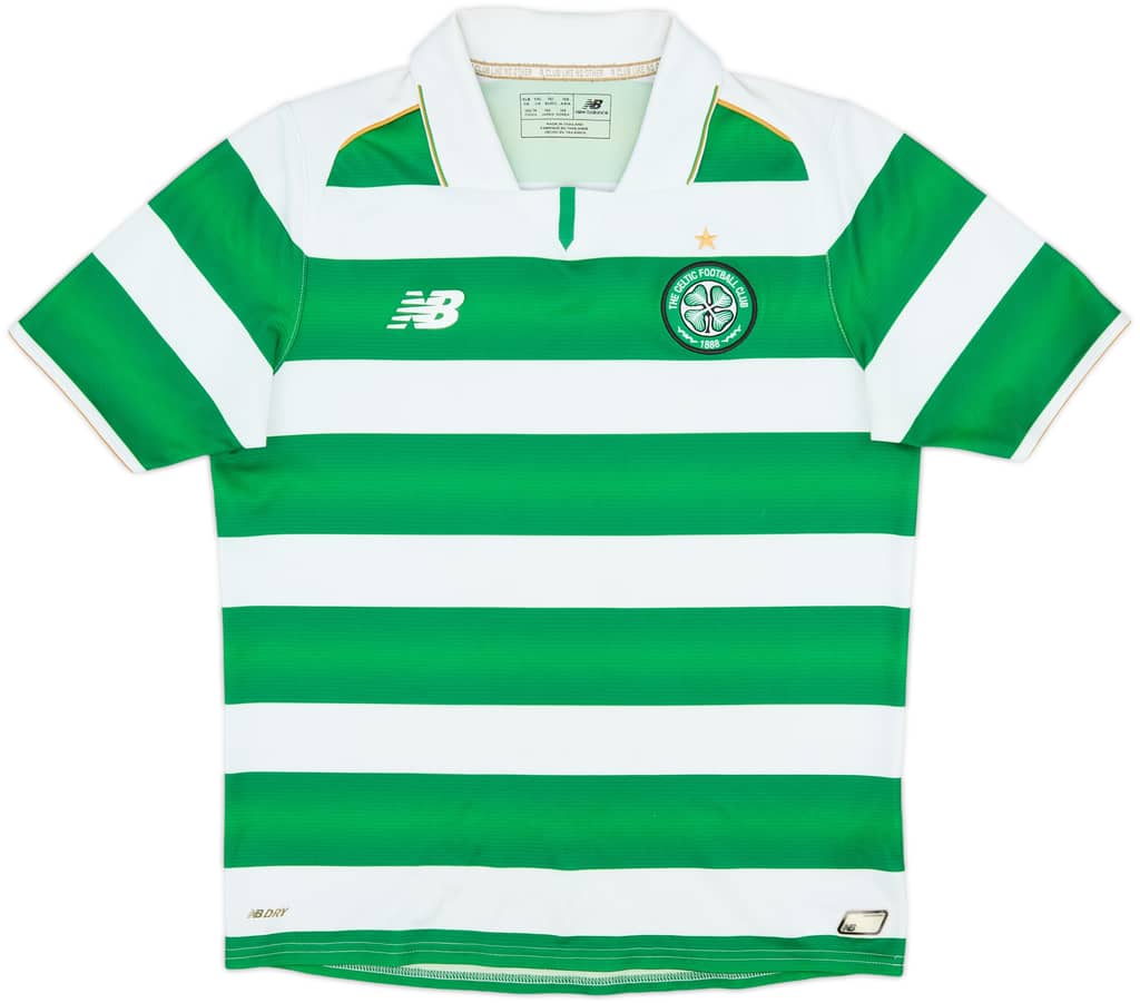 2015-16 Celtic Home Shirt - 9/10 - (XL.Boys)