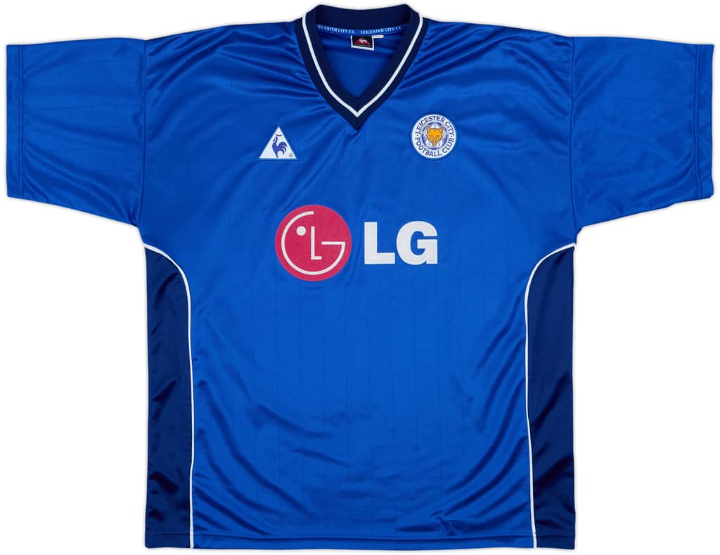2002-03 Leicester Home Shirt - 9/10 - (XL)