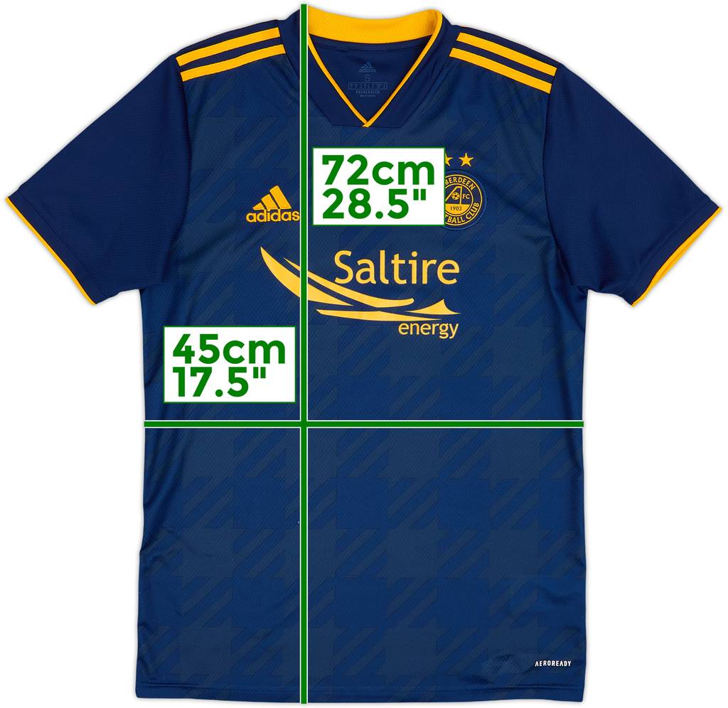 2021-22 Aberdeen Away Shirt - 9/10 - (S)