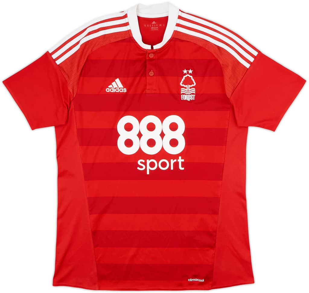 2016-17 Nottingham Forest Home Shirt - 6/10 - (M)