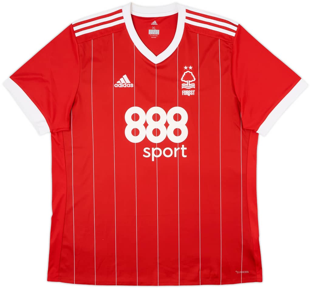 2017-18 Nottingham Forest Home Shirt - 9/10 - (XL)
