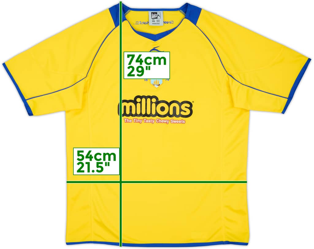 2007-08 Greenock Morton Away Shirt - 9/10 - (M)