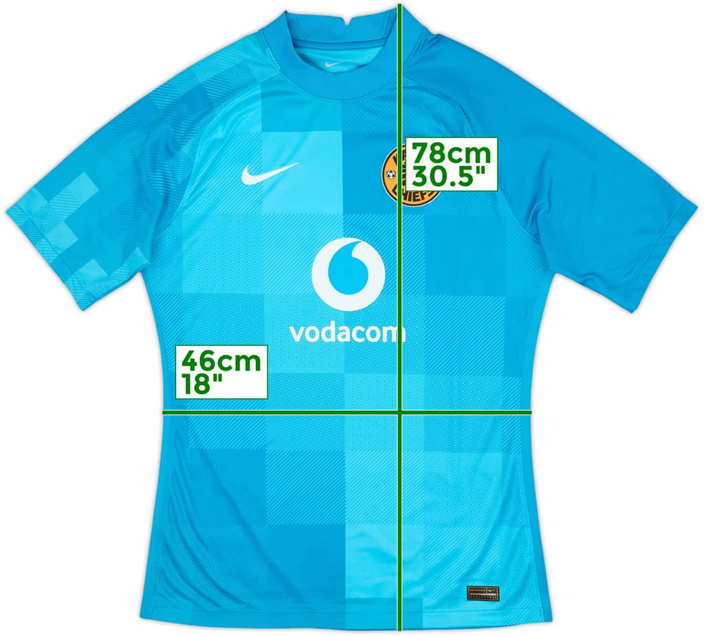 2021-22 Kaizer Chiefs Authentic GK Shirt - 10/10 - (L)