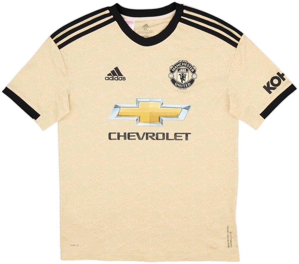 2019-20 Manchester United Away Shirt - 10/10 - (XL.Boys)