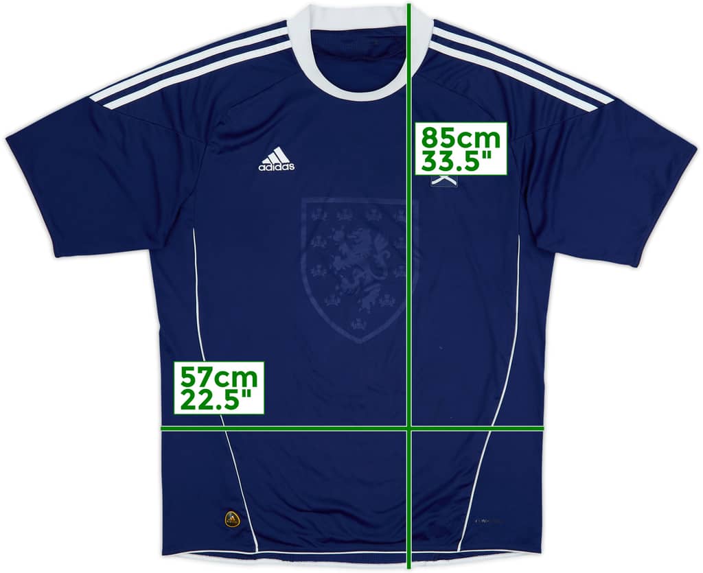2010-11 Scotland Home Shirt - 5/10 - (XXL)