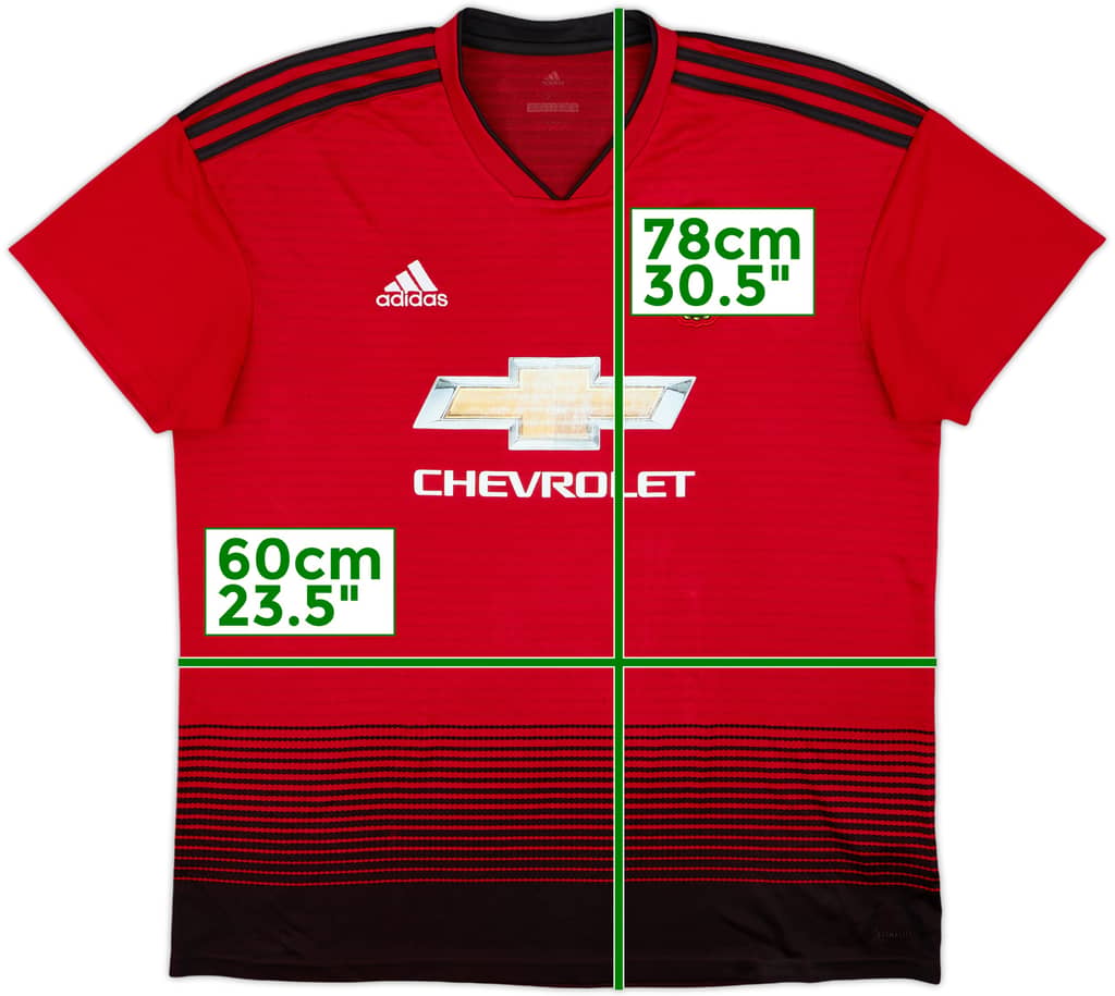 2018-19 Manchester United Camiseta de local - 5/10 - (XL)