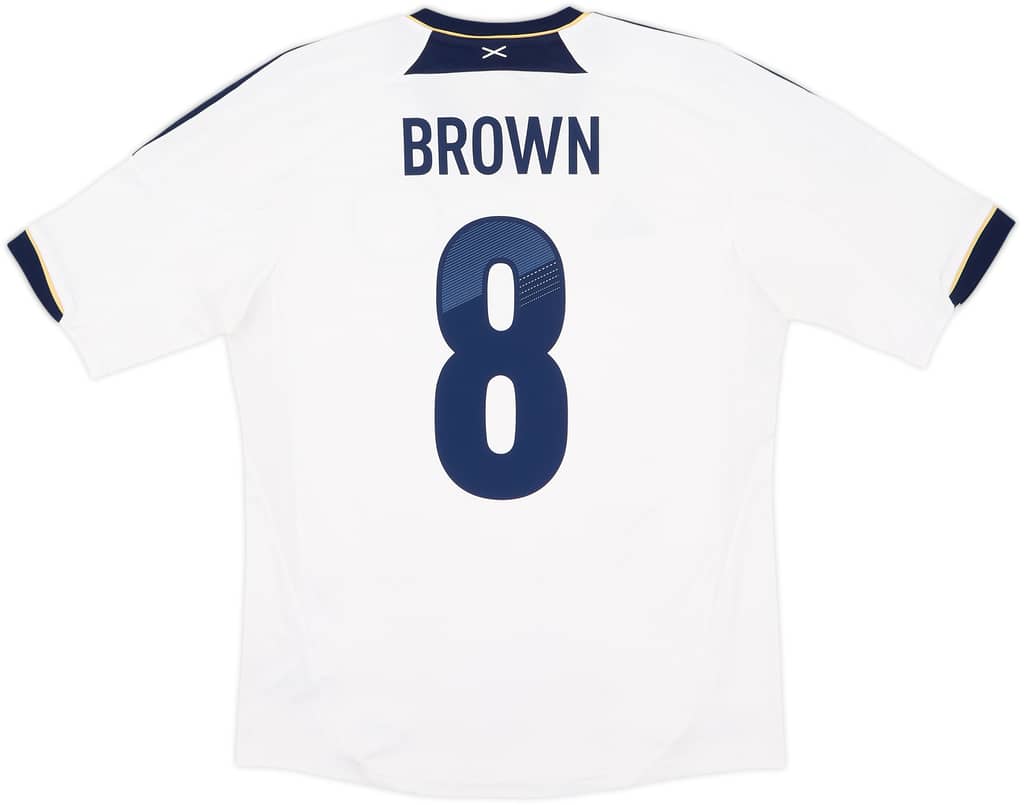 2012-14 Scotland Away Shirt Brown #8