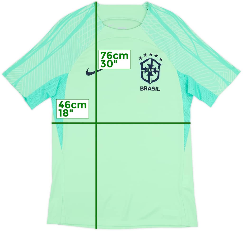 2022-23 Brazil Nike Training Shirt - 8/10 - (M)