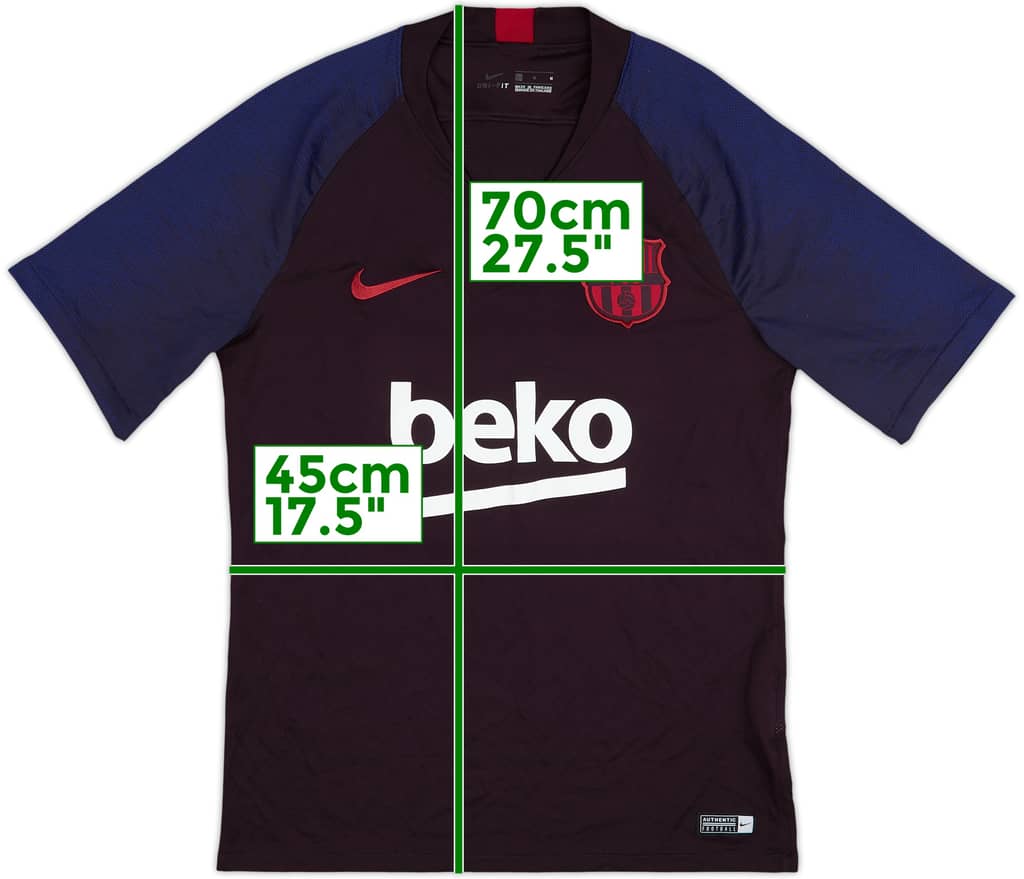 2019-20 Barcelona Nike Training Shirt - 6/10 - (M)