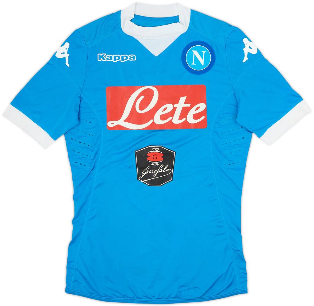 2015-16 Napoli Home Shirt - 7/10 - (L)