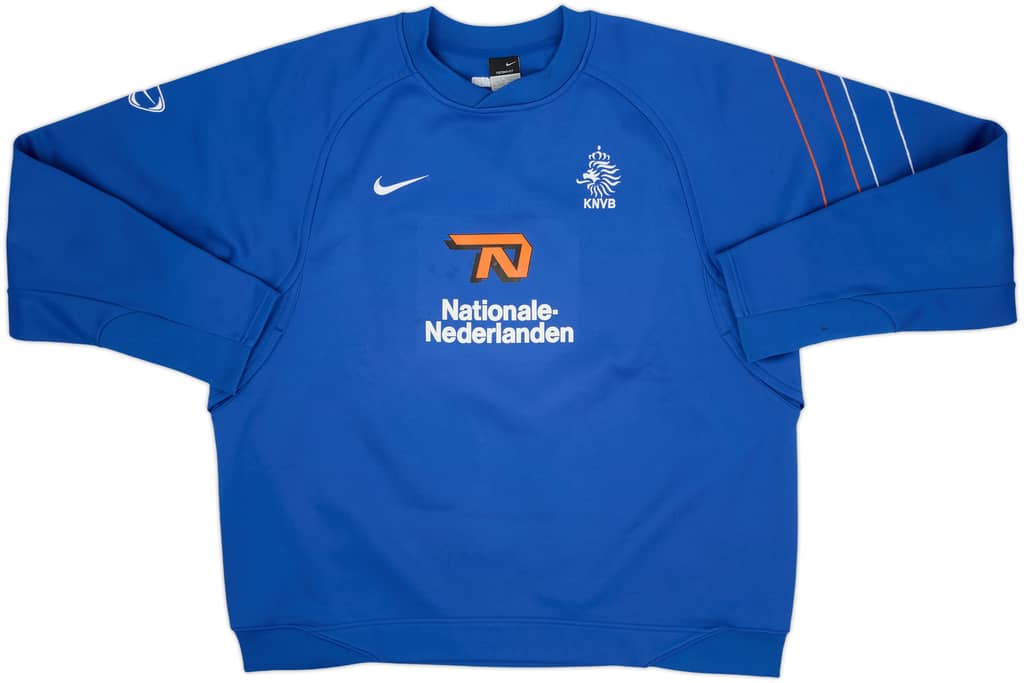 2006-07 Netherlands Player Issue Nike Drill Top - 8/10 - (XL)