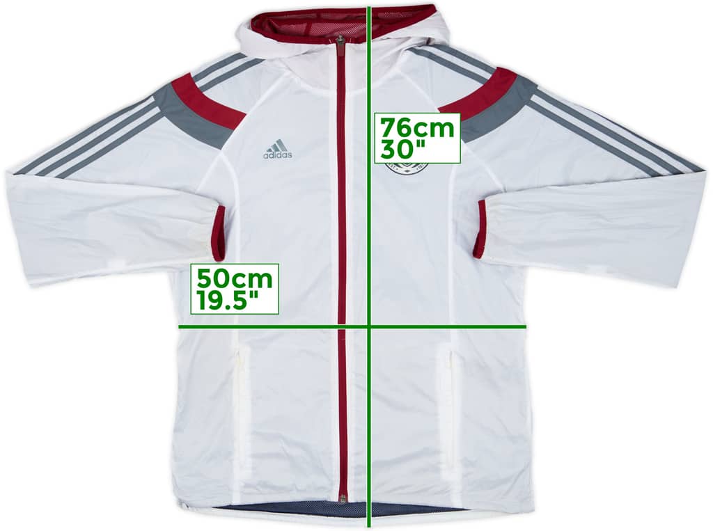 2013-14 Scotland adidas Hooded Track Jacket - 7/10 - (M)